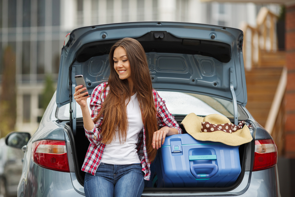 high school grad going on a college road trip